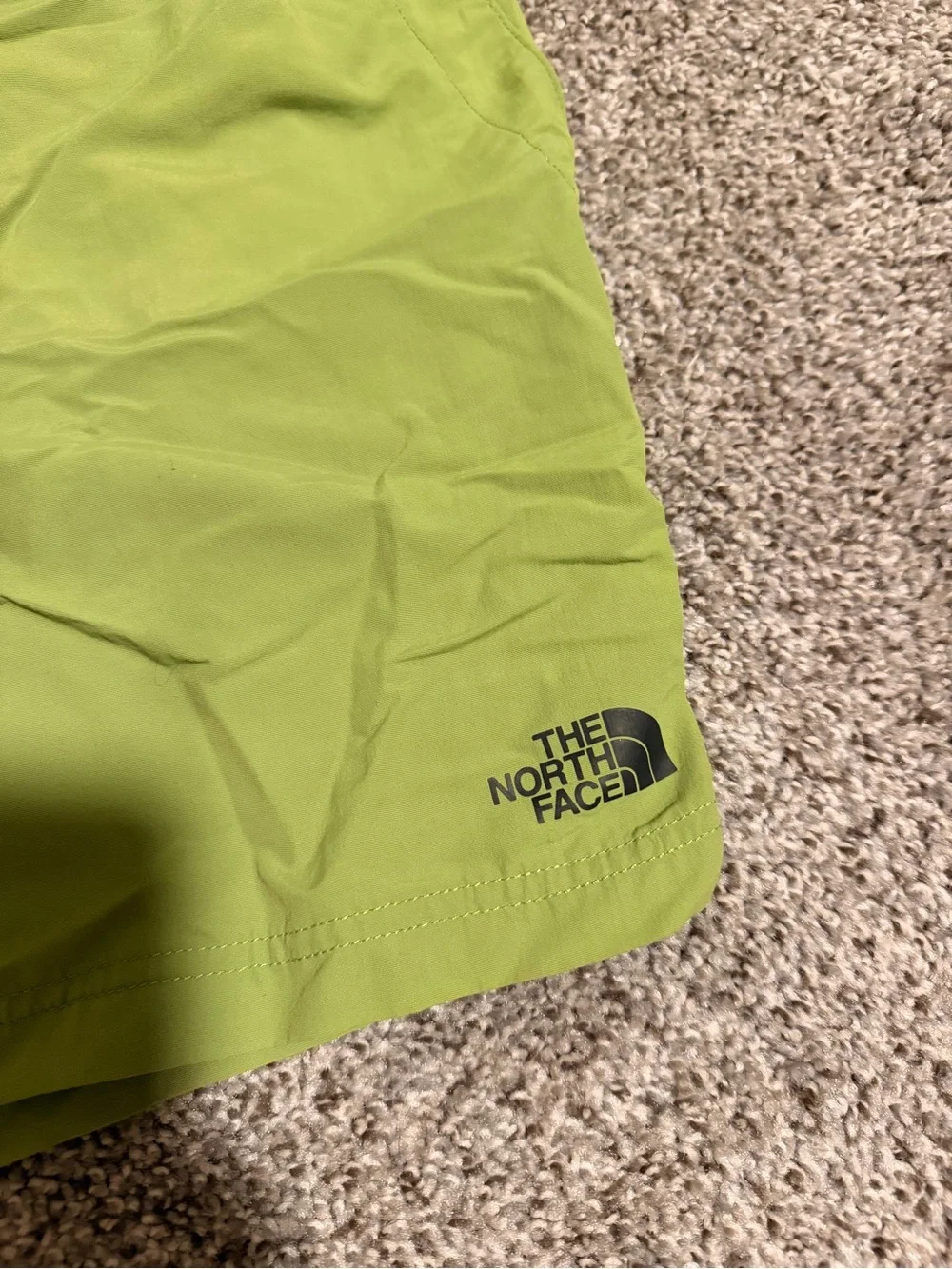 The North Face Men's Bright Lime Athletic Shorts